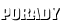 PORADY